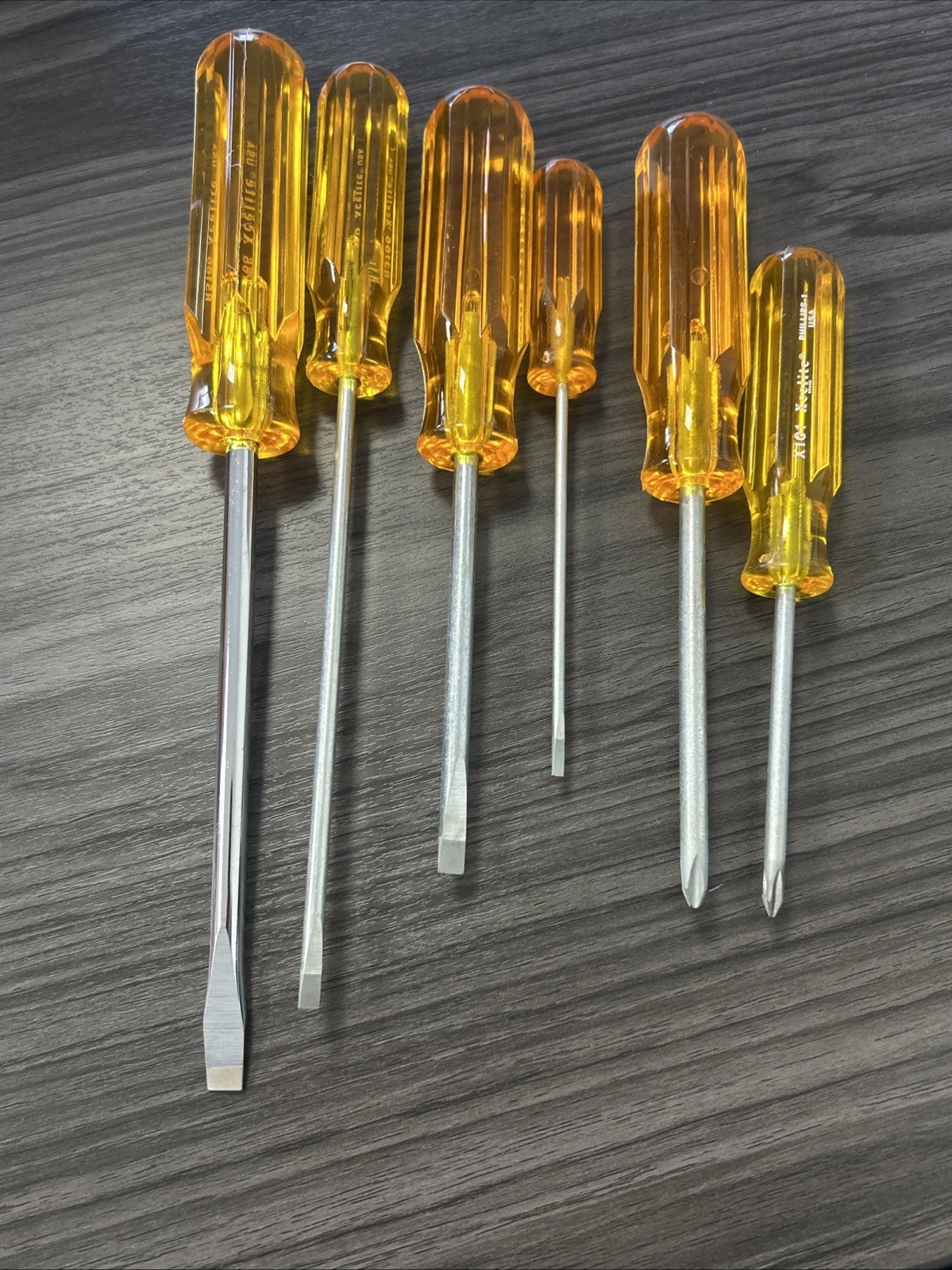 Weller SRX33 Xcelite 6-Piece Screwdriver Set, Round Blade