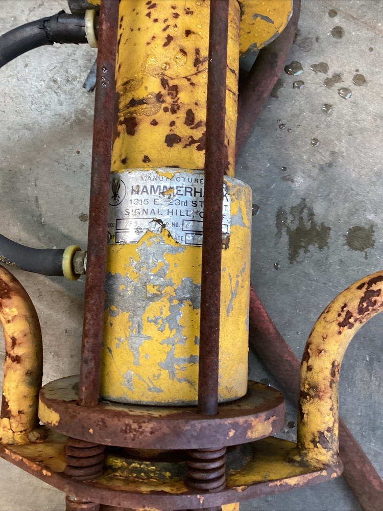HammerHawk Model 750 Air Powered Tee Post Hammer Driver