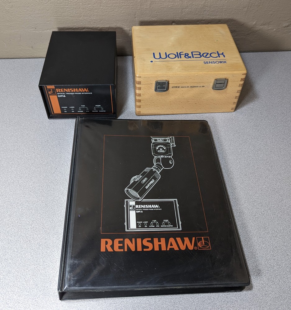 CMM Renishaw OPT6-LD optical laser probe & OPI6 Optical Trigger Probe Interface