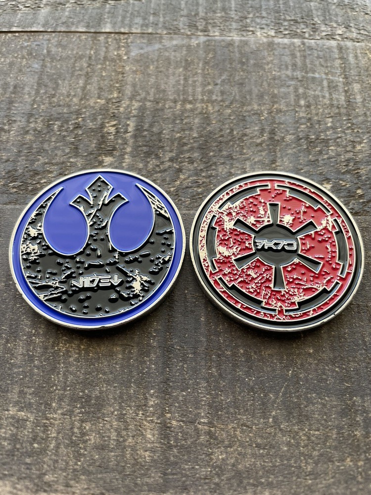 Light Side/ Dark Side Challenge Coin