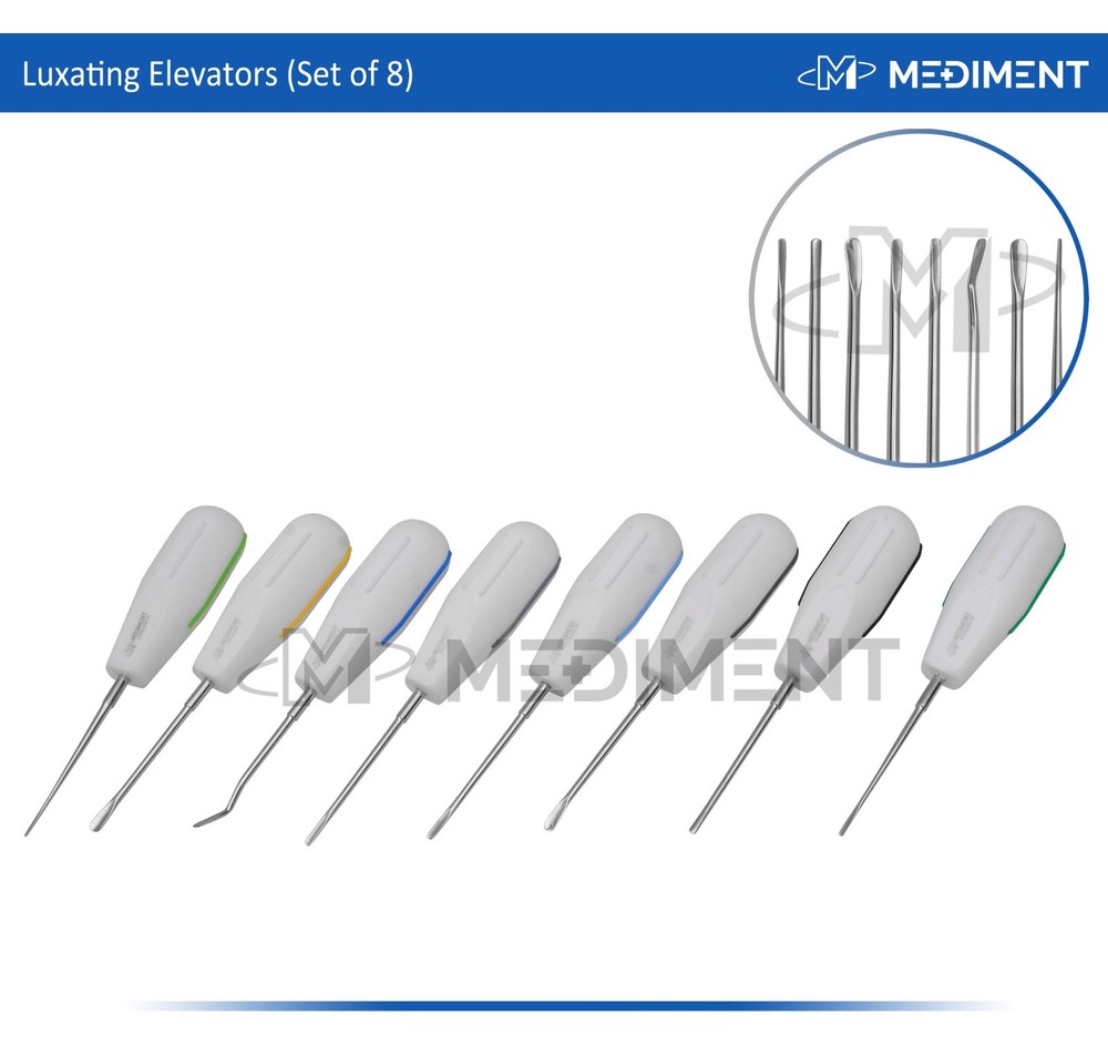 Dental Surgical Luxating Elevators Root Extraction Surgical Elevators