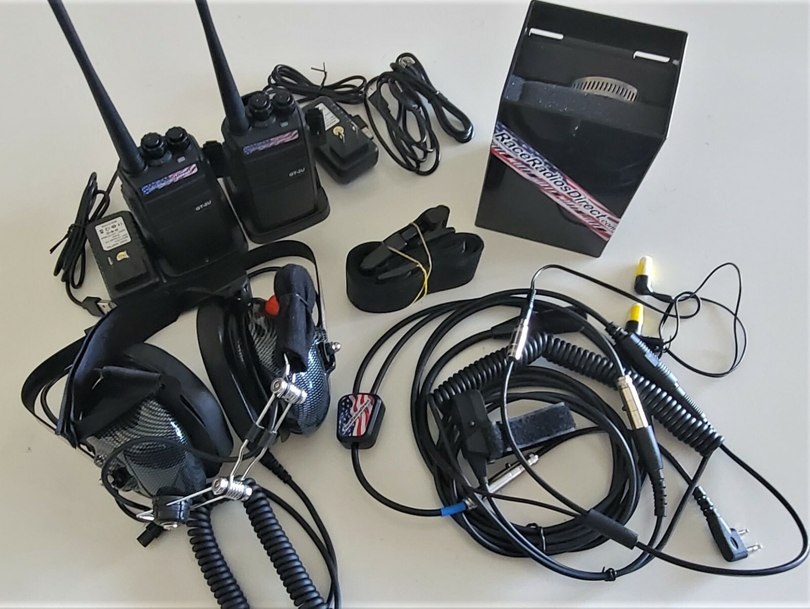 RaceCar Radio Short Track Budget GT1Set Racing Radios System Communications
