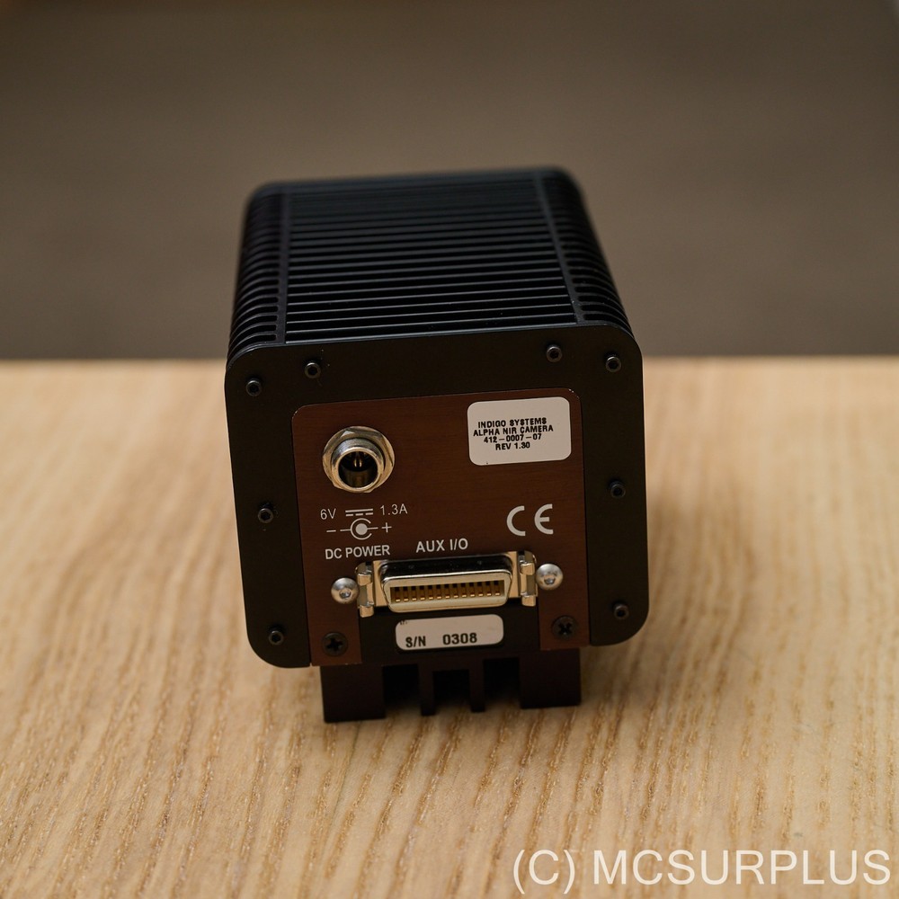 Flir Indigo Systems Alpha NIR InGaAs camera, card cords, LabView program SDK etc