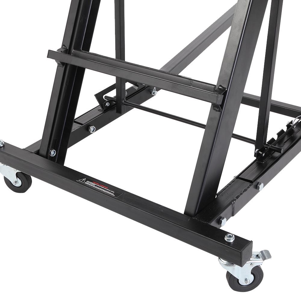 Top Easy Engine Access Foldable Creeper Garage Workshop Black