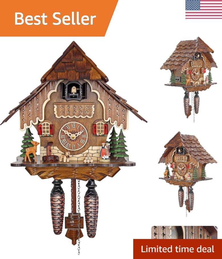 Quartz Cuckoo Clock - in The Black Forest