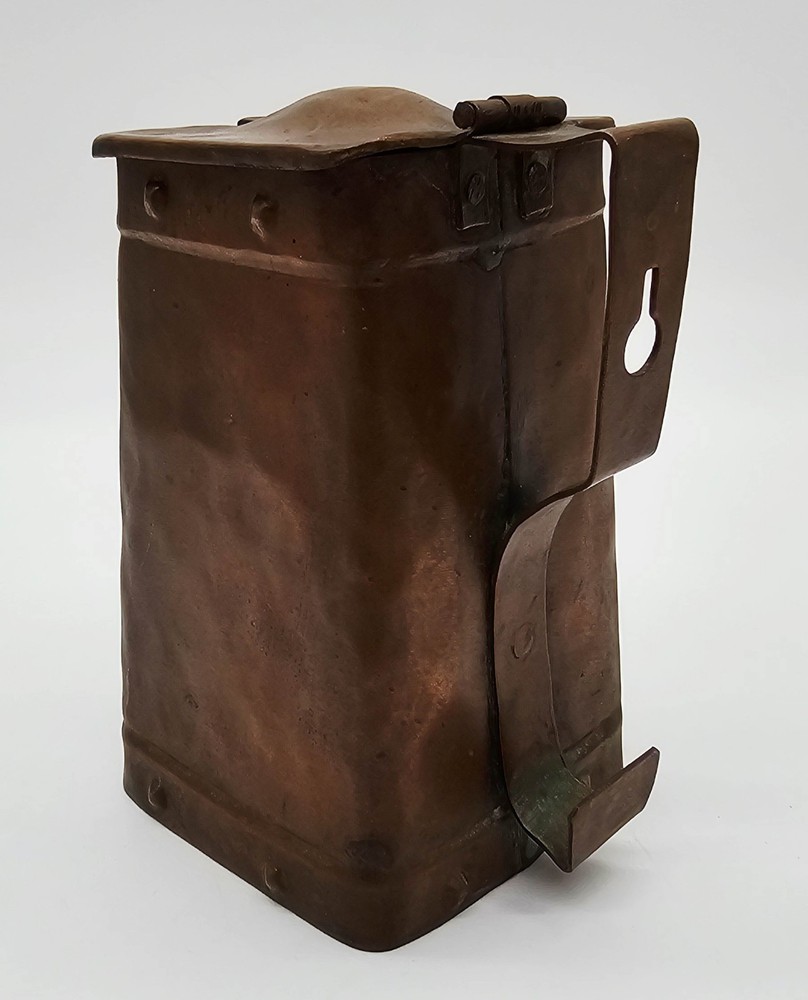 Cape Cod Shop Hammered Copper Fire Starter Pitcher Fireplace Brass