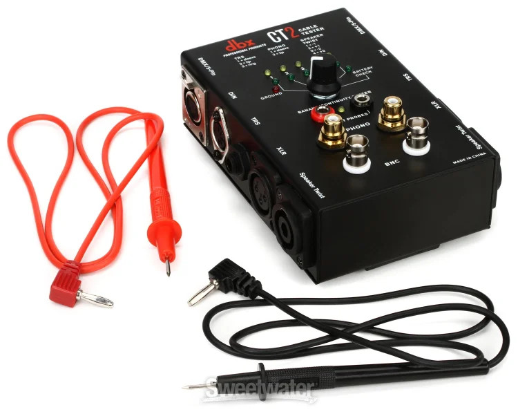 dbx CT2 Audio and DMX Cable Tester