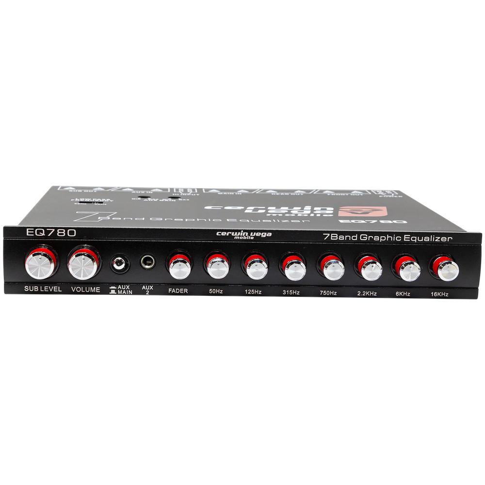 Cerwin Vega EQ780 7-Band Parametric EQ with Auxiliary Input