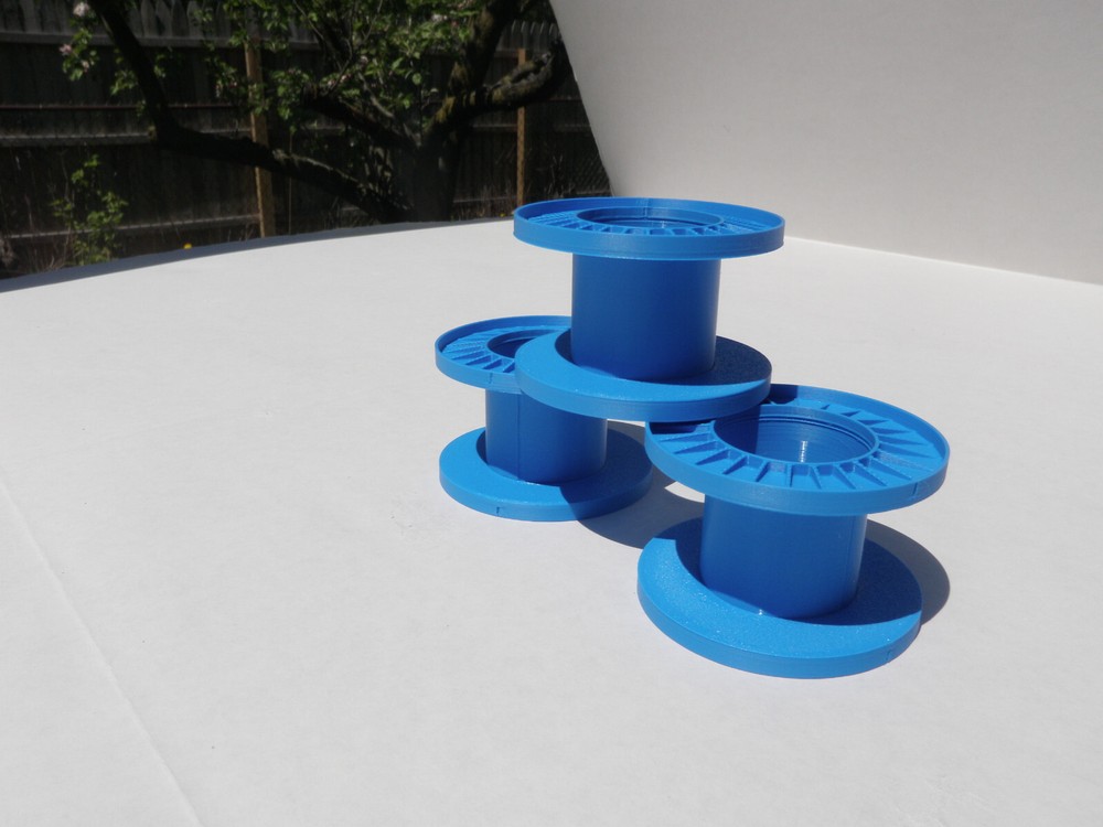 (3) Lionel Compatible Cable Reels 3D Printed