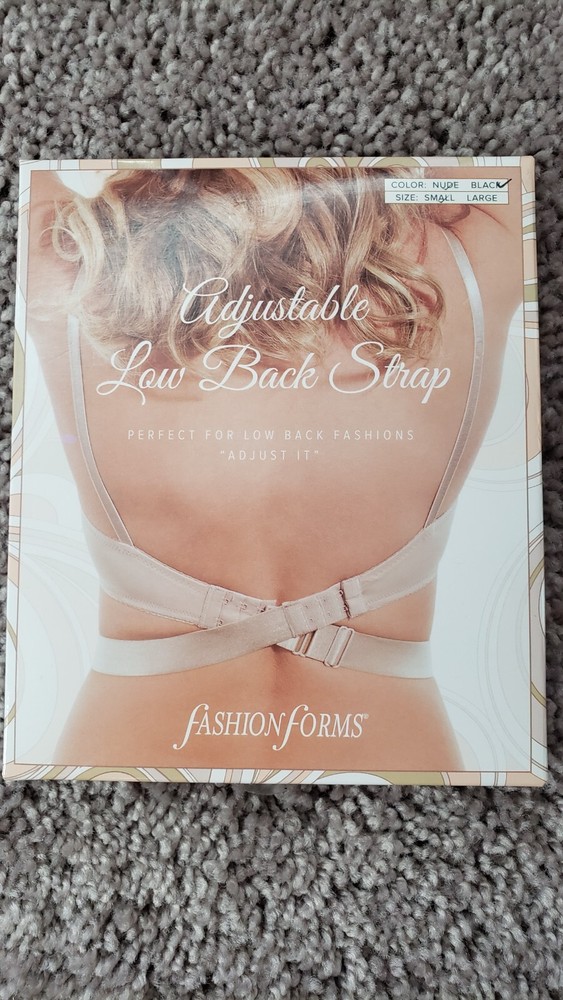 Fashion Forms Adjustable Low Back Strap Size Small