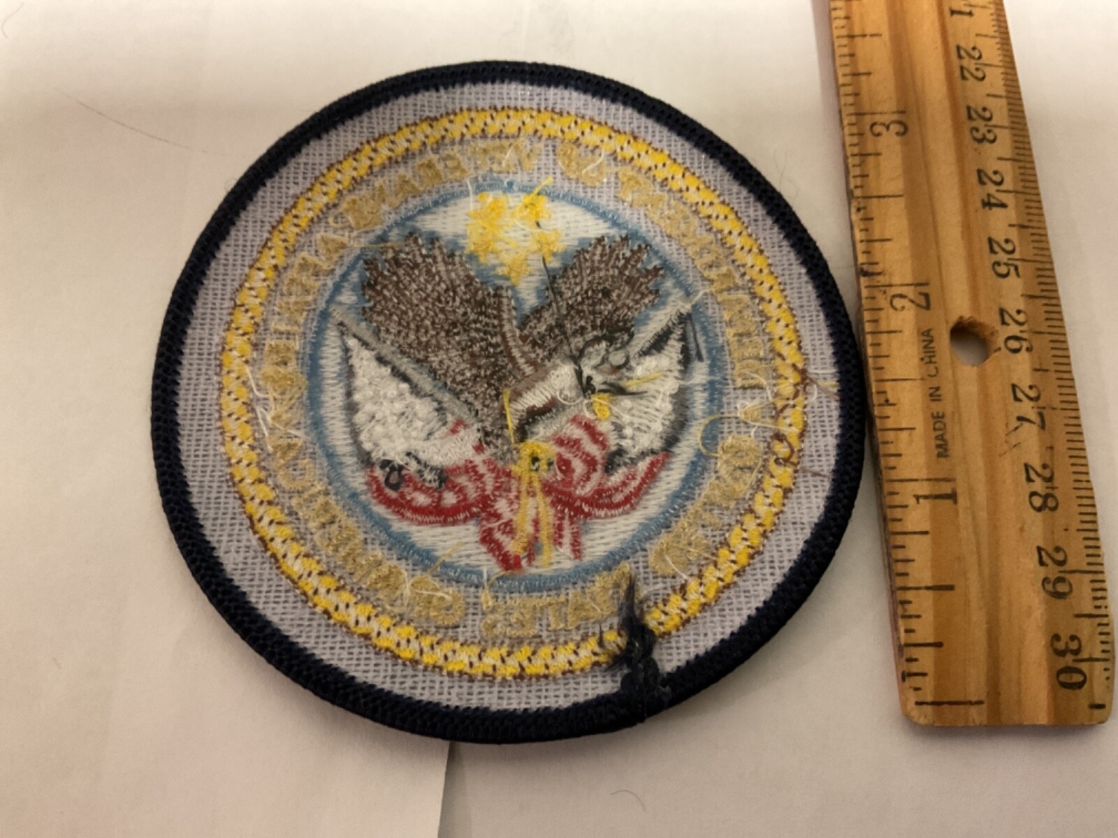 Department Of Veterans Affairs Hat,vest,jacket size collectible patch