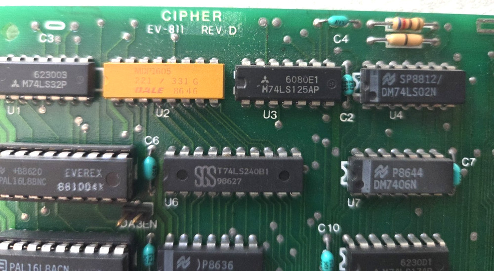 ********* WORKING Everex EV-811 QIC tape backup controller card 8 bit ISA ISA271