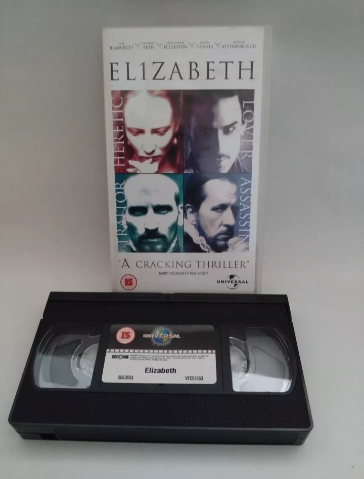 Elizabeth VHS Video Tape