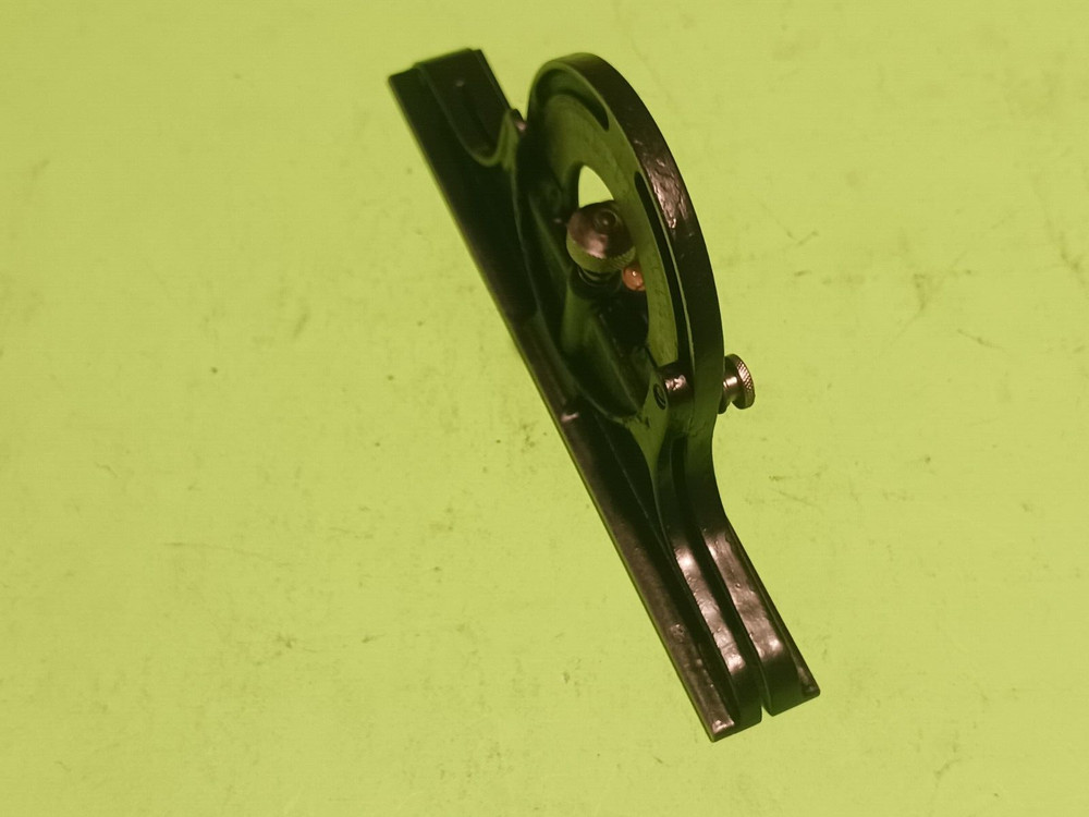 LUFKIN PROTRACTOR HEAD FOR 12" COMBINATION SQUARE WORK GREAT GOOD CONDITION