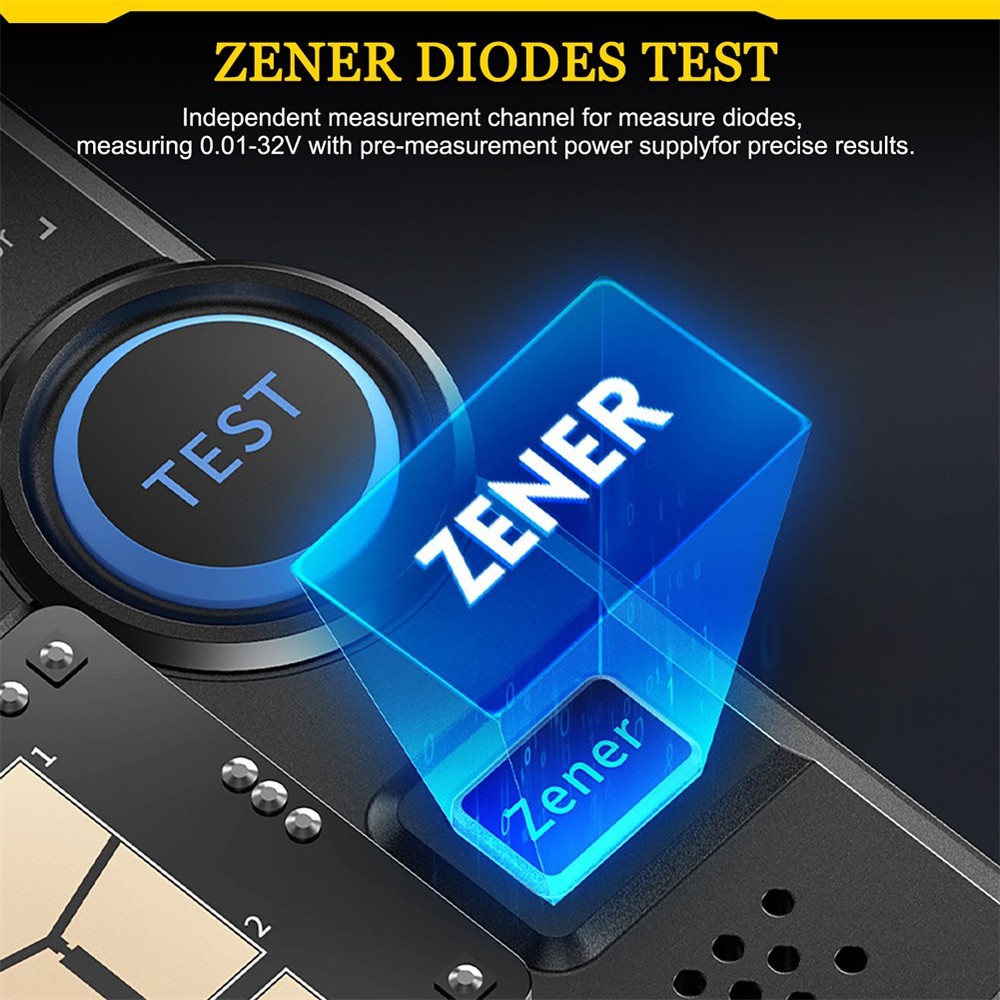 LCR-P1 Transistor Meter Capacitor Tester ESR Diode Triode NPN Infrared Decoding