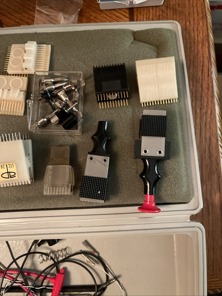 Electronics Toolbox With Tools, Various Tools, Various Testing Equipment See Pic