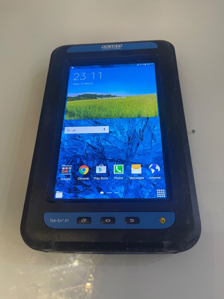 Ecom Tab-Ex 01 DZ1 SIM Industrial Rugged Android Tablet Zone Division 1