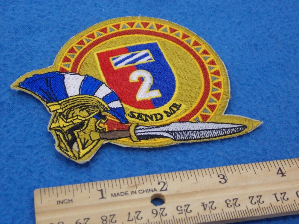 US Army 2nd Brigade "SEND ME" 3rd INFANTRY Division Patch - NEW