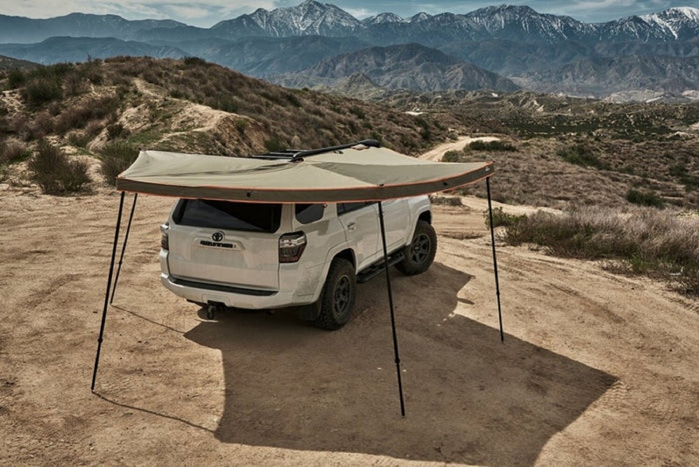 Tuff Stuff Awning 270 Degree Compact Driver Side Awning Only Olive Orange