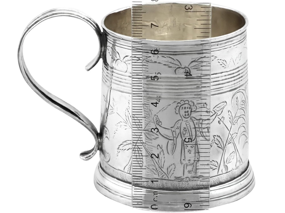 Sterling Silver Mug Antique (1690)