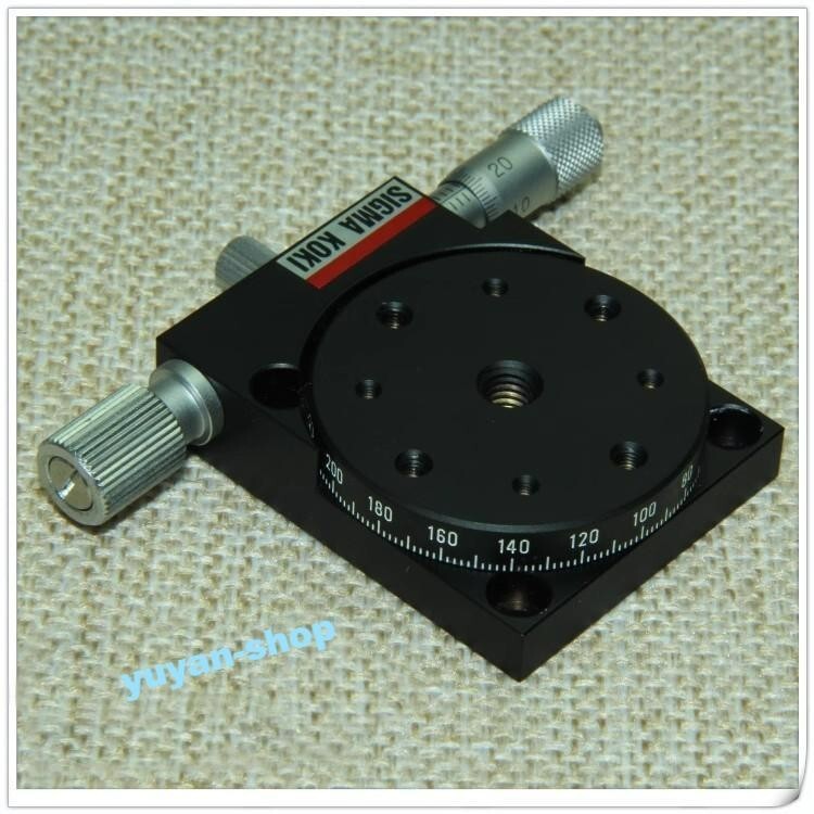 Used Good Sigma koki 404R  rotating table 40MM Arkd