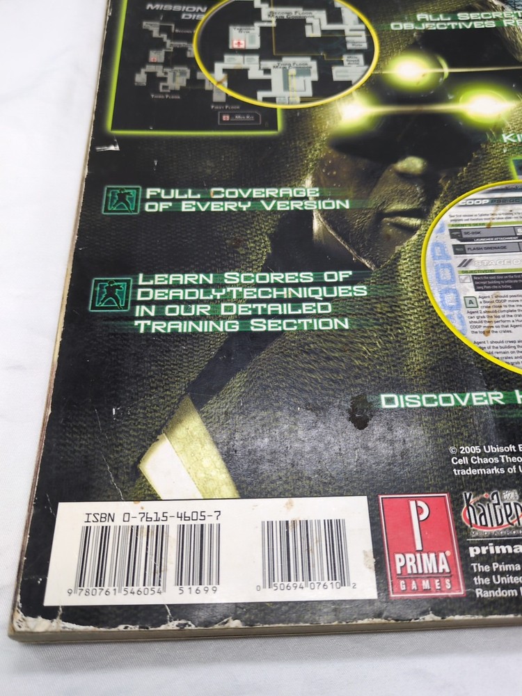 Splinter Cell Chaos Theory Tom Clancys Strategy Guide Book