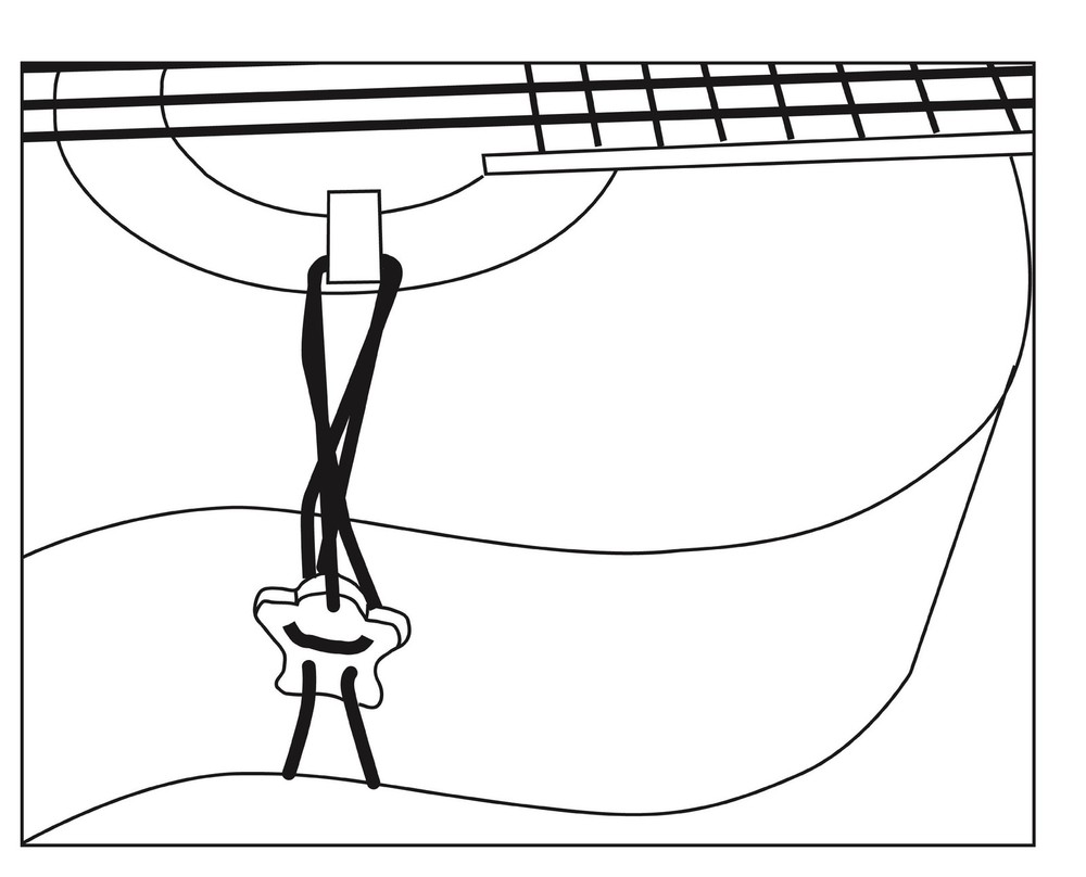 Performance Plus GS1200 Classical Guitar, Classical, Mariachi Black Nylon
