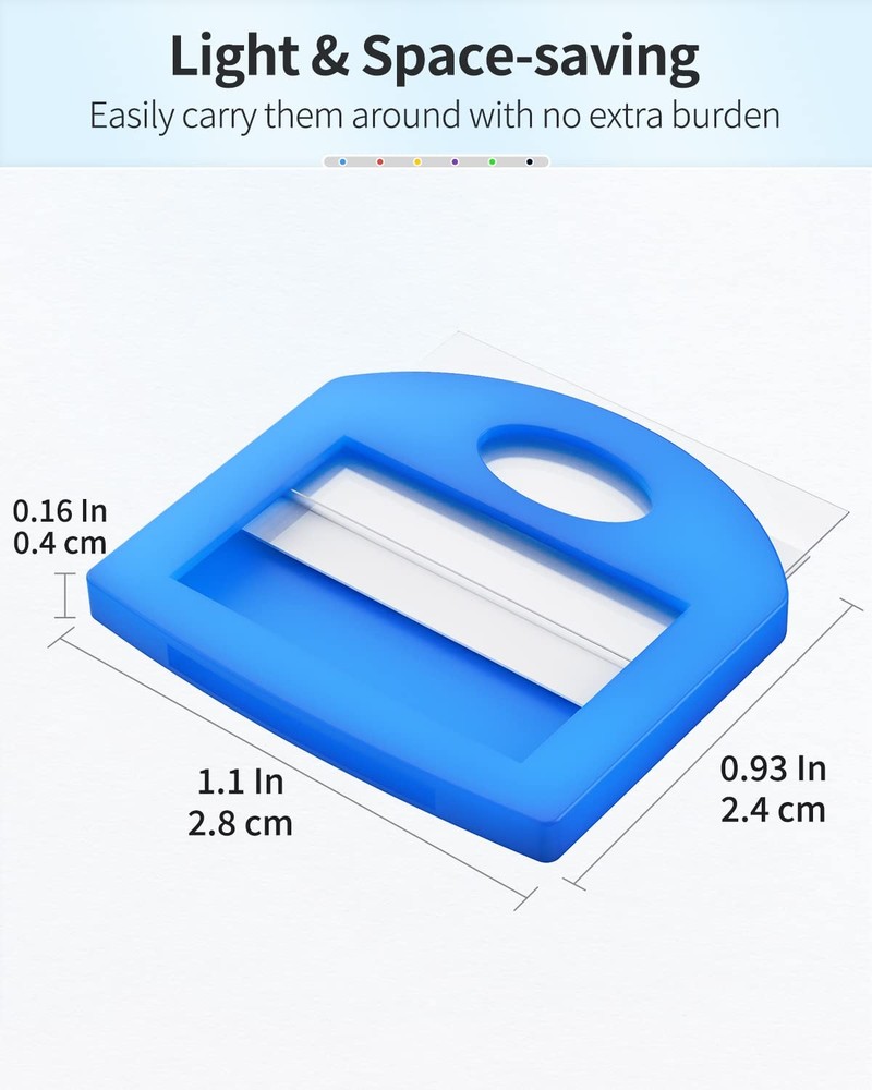 Uniclife 24 Pcs Key Covers Caps 1 Inch 24 Pack, Assorted