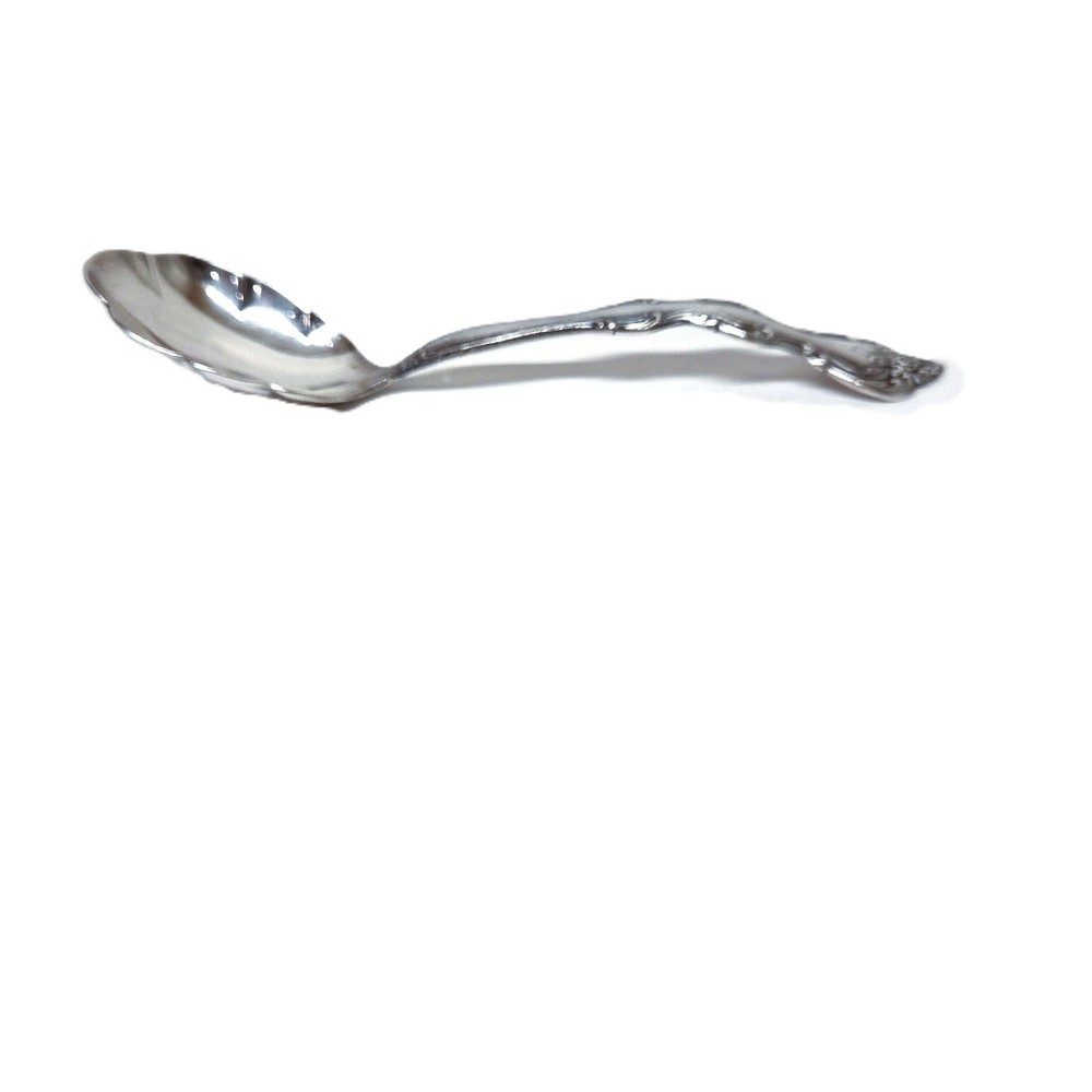Discontinued International Silver Interlude Sugar Spoon Silverplate Shell Vtg