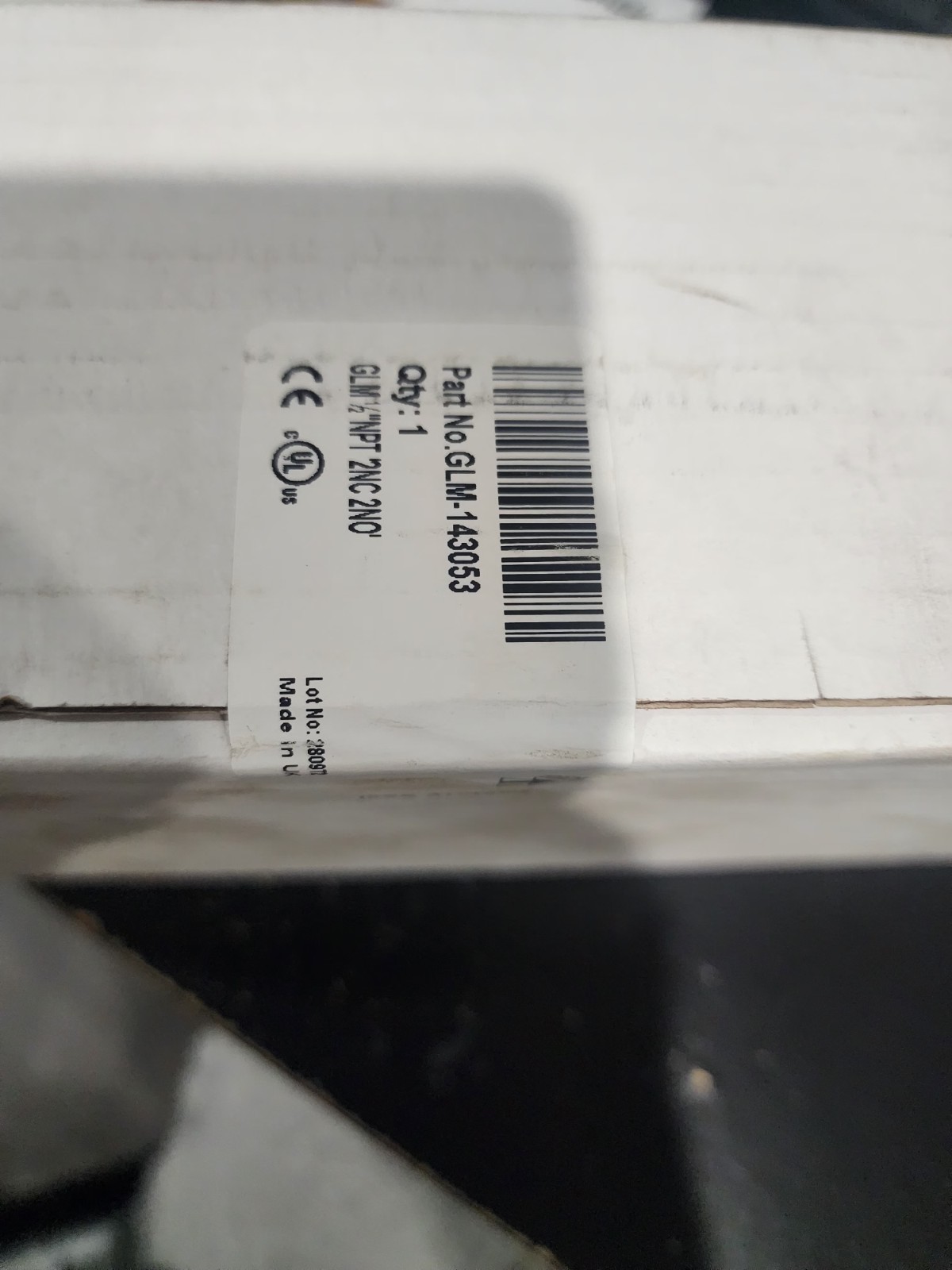 IDEM 143053 GLM Rope Pull Switch, 2NC 2NO, 1/2NPT - NEW