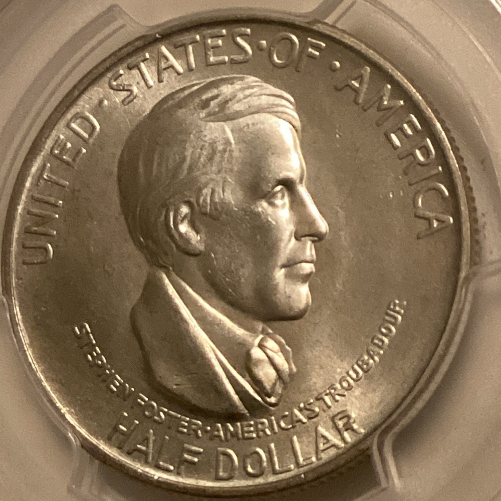 1936 Cincinnati Silver Commemorative Half Dollar 50c PCGS MS65