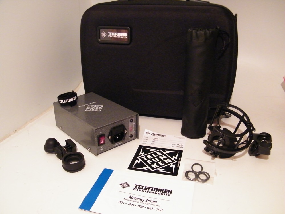 Telefunken TF51 Alchemy Series Three-Pattern Large Diaphragm Microphone System
