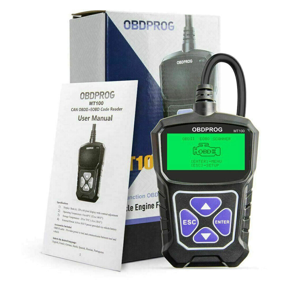 ANCEL MT100 OBD2 Scanner Code Reader Car Diagnostic Scan Tool Check Engine Fault