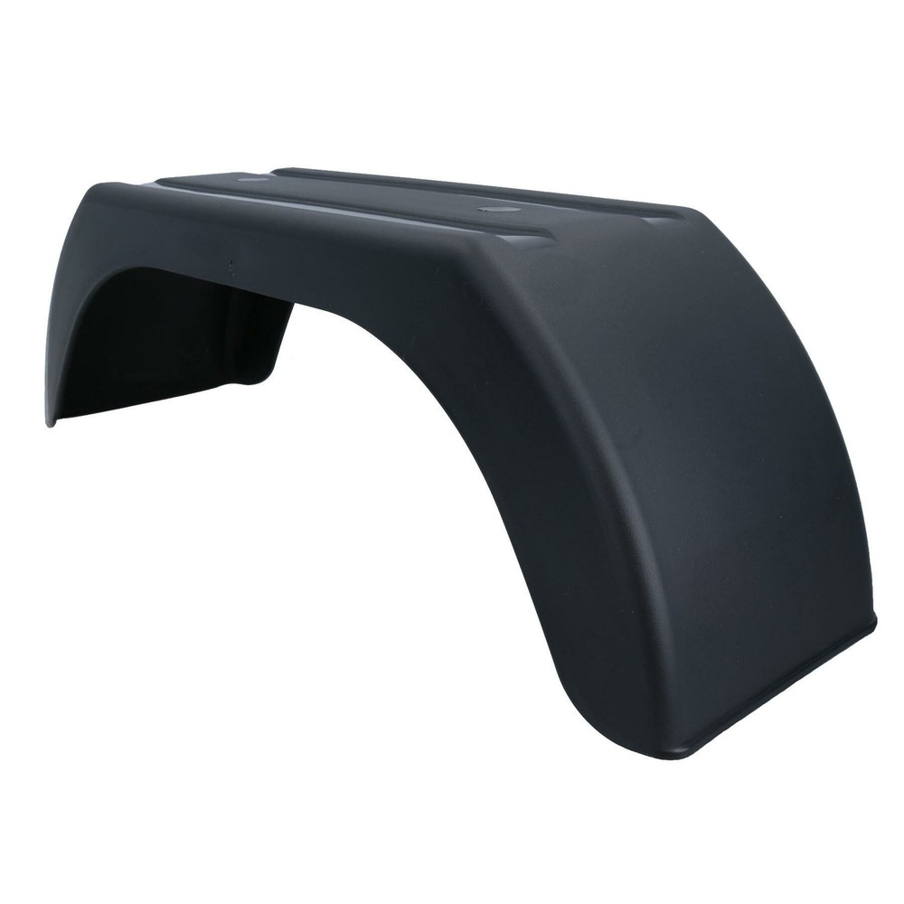 10" Plastic Mudguard Fender (Single) Offset Fit & Mud Guard Angle (LARGE) Brack