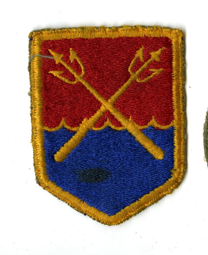 Eastern Defense Command White Back Patch WWII Vintage