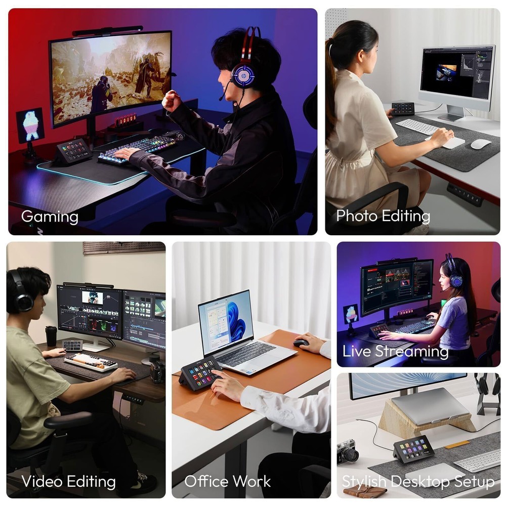 Ulanzi D200 Production Console Studio Controller for Vlog Content Creation Work