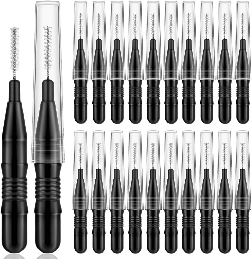 Micro Eyebrow Brush, Eyebrow Spoolie Brush Spoolies for Eyebrows Eyelash