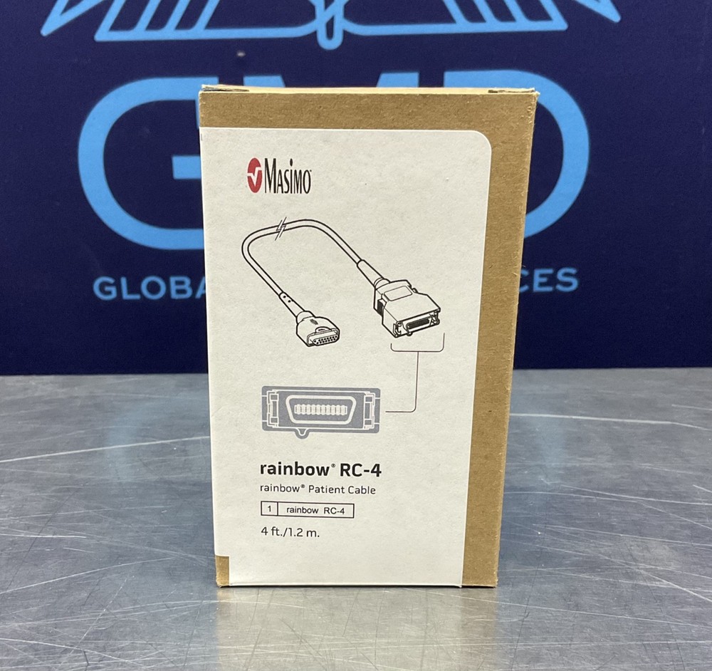 MASiMO Rainbow RC-4 Patient Cable 4ft/1.2m