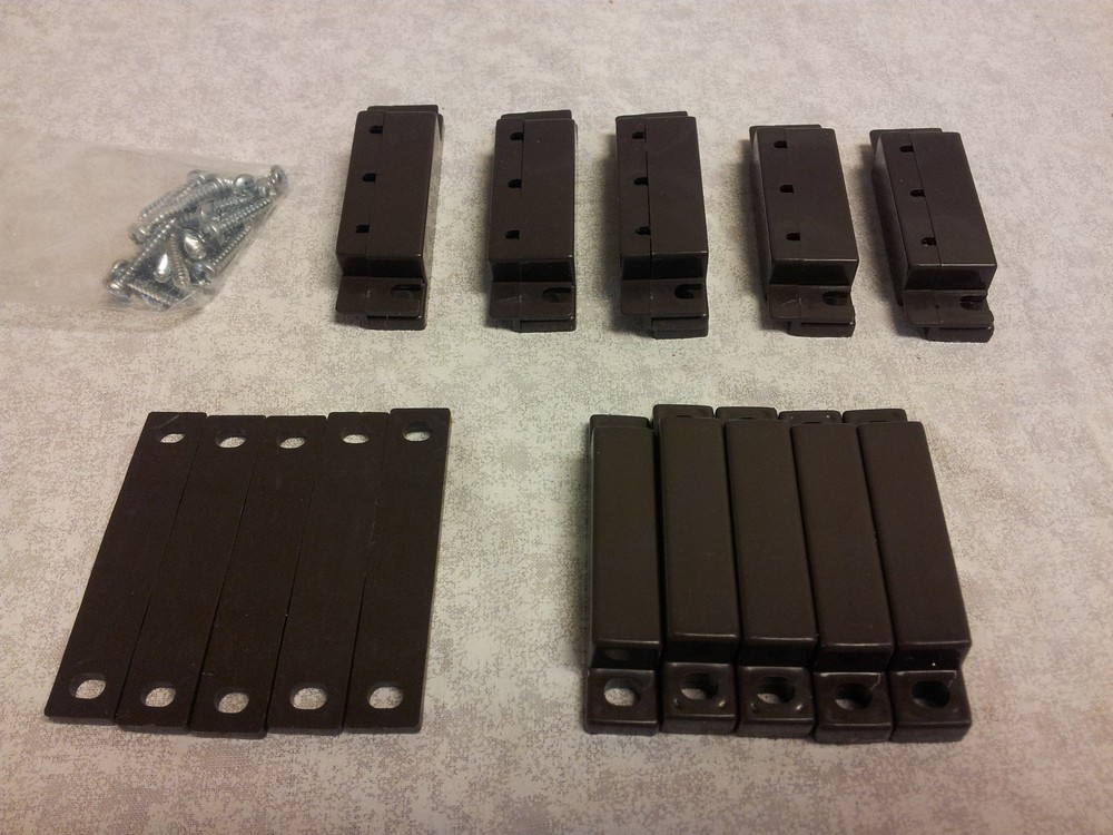 Home Security Magnetic Door/Window Surface Mount Terminal Switch 10pack