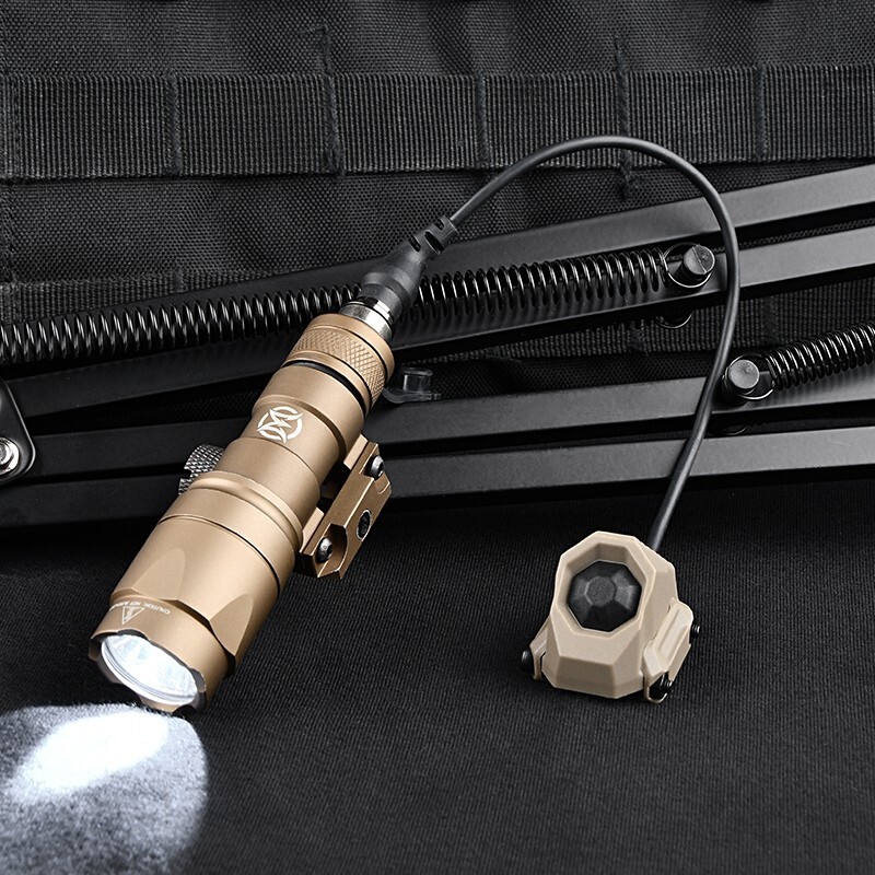 Tactical Flashlight Modbutton Switch Hunting PEQ DBAL NGAL OGL Laser SF Light