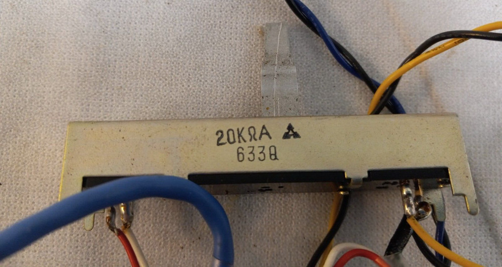 TECHNICS RS-263US LEVEL 1 SLIDER ASSEMBLY Pair