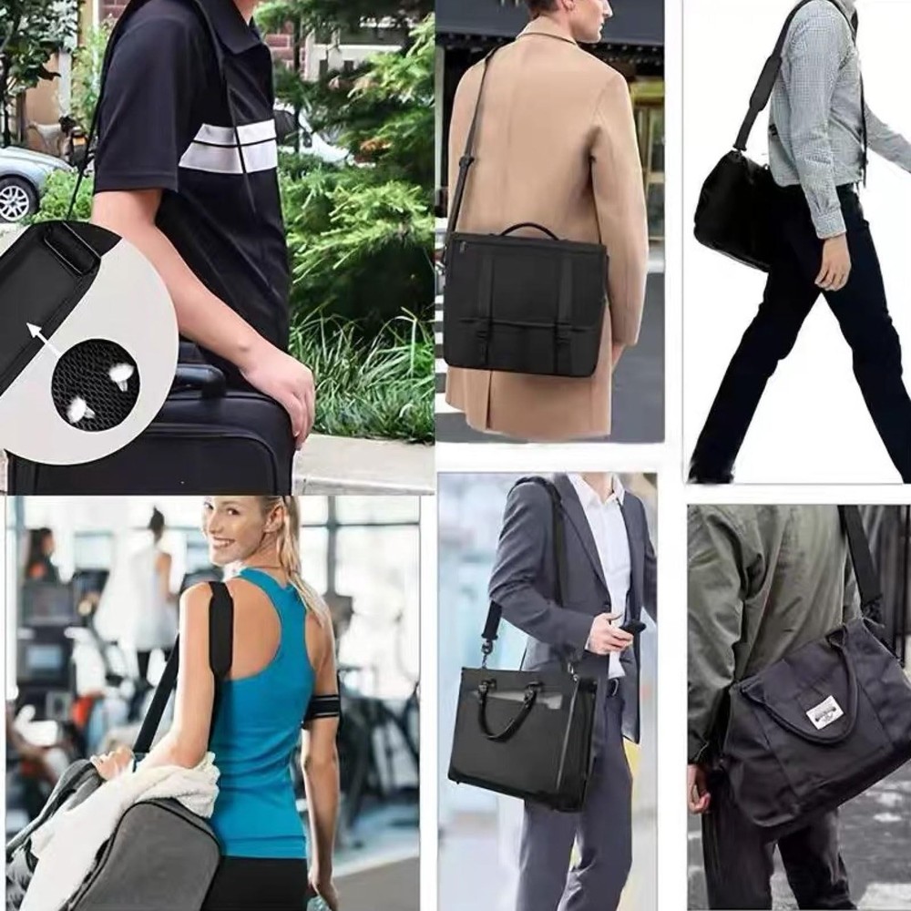 Tactical Shoulder Strap Thick Soft Pad Adjustable Crossbody Replacement Strap