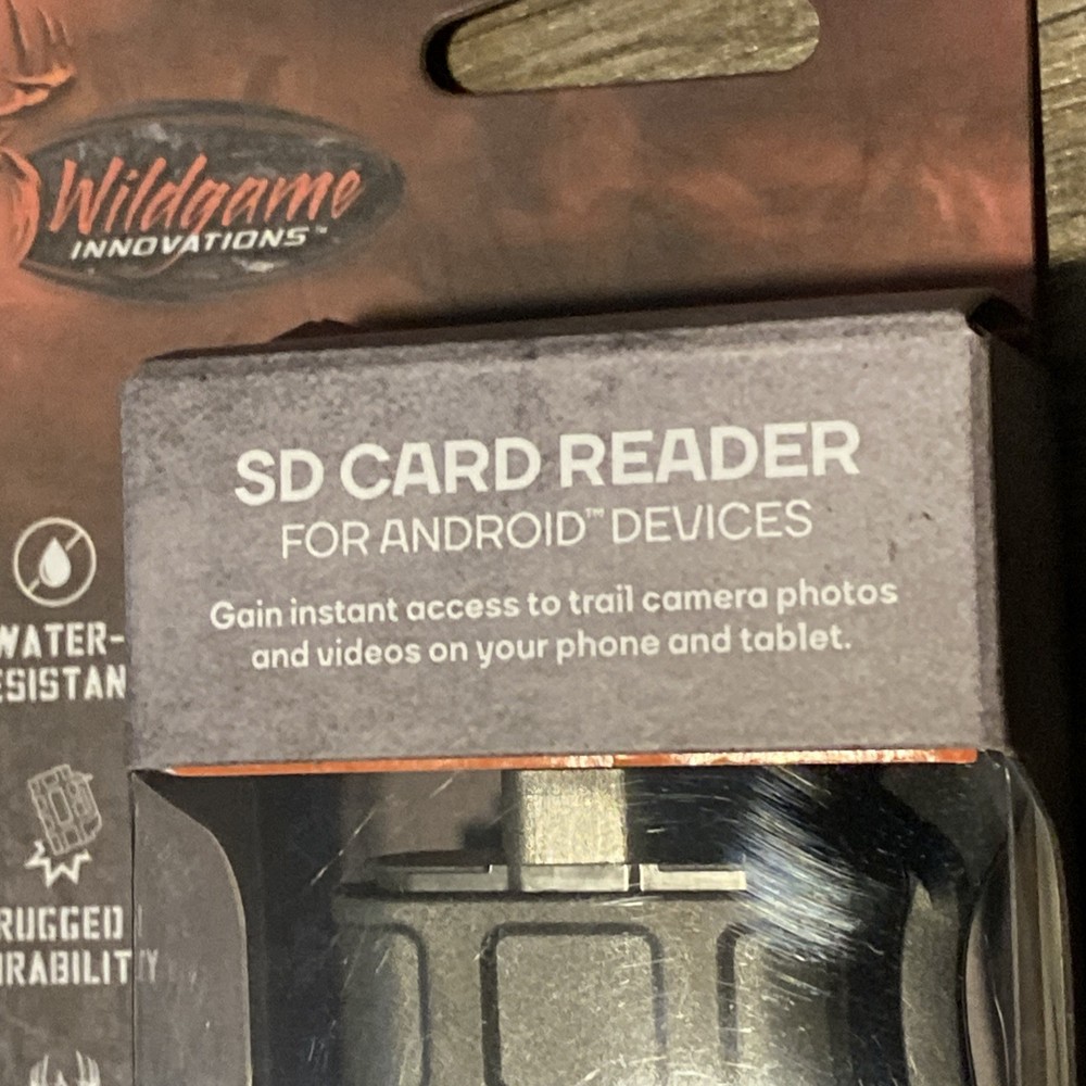 Wildgame Innovations SD Card Reader for Android Devices USB TYPE C and Micro USB