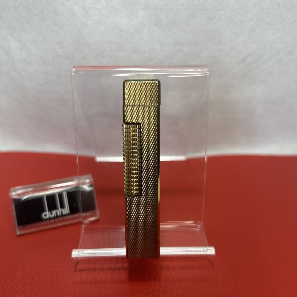 Overhauled Dunhill Rollagas lighter Gold without box