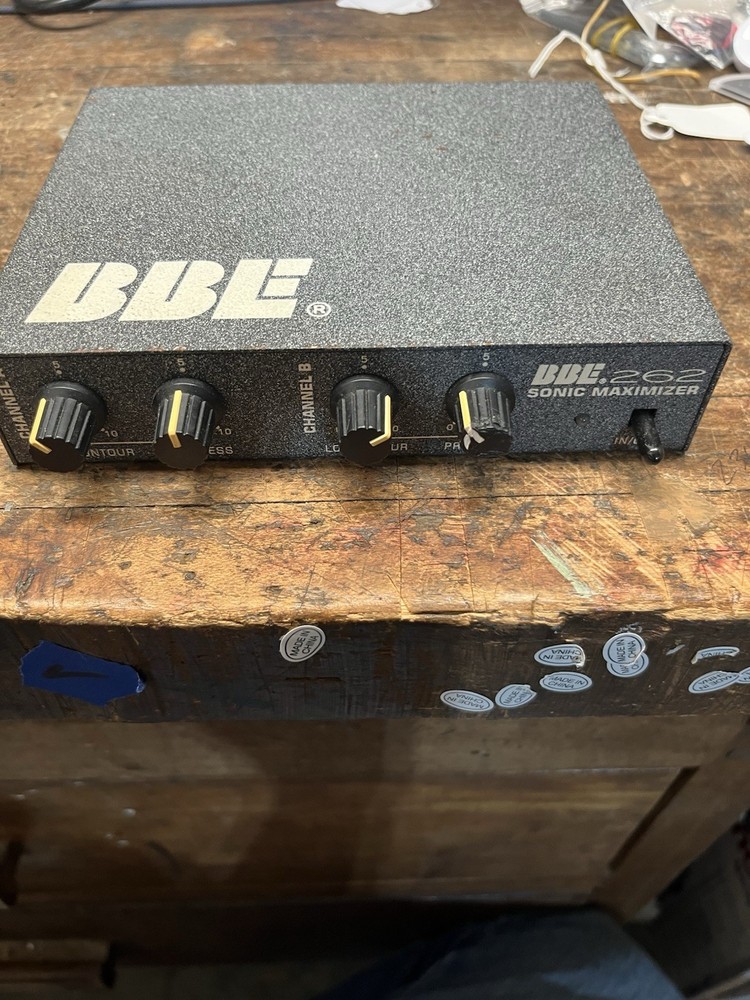 Used BBE 262 Sonic Maximizer Signal Processor