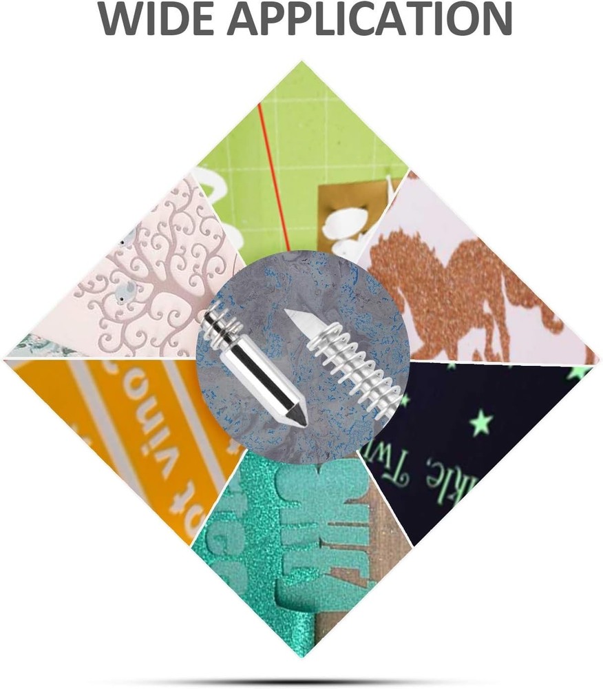 45 Degree Vinyl Cutter Blades Lettering Blade for Graphtec Cutting Plotter, Red