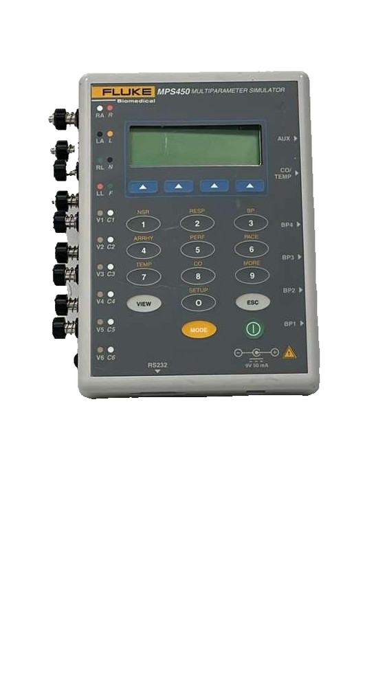 Fluke Biomedical MPS450 Multi Parameter ECG Tester Patient Simulator