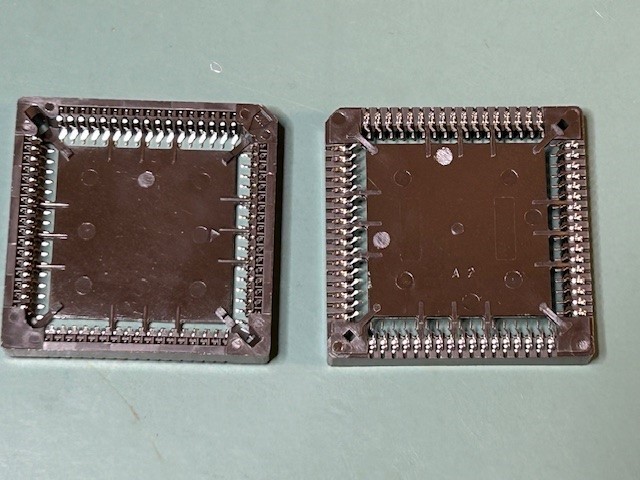 18 NEW AMP 822029-3 LOW PROFILE 68 POS. PLCC SOCKET