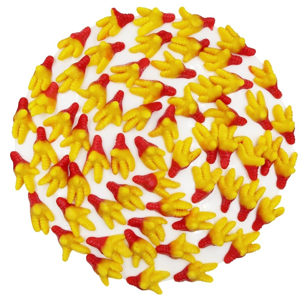 FirstChoiceCandy Chicken Feet Halloween Gummi Candy
