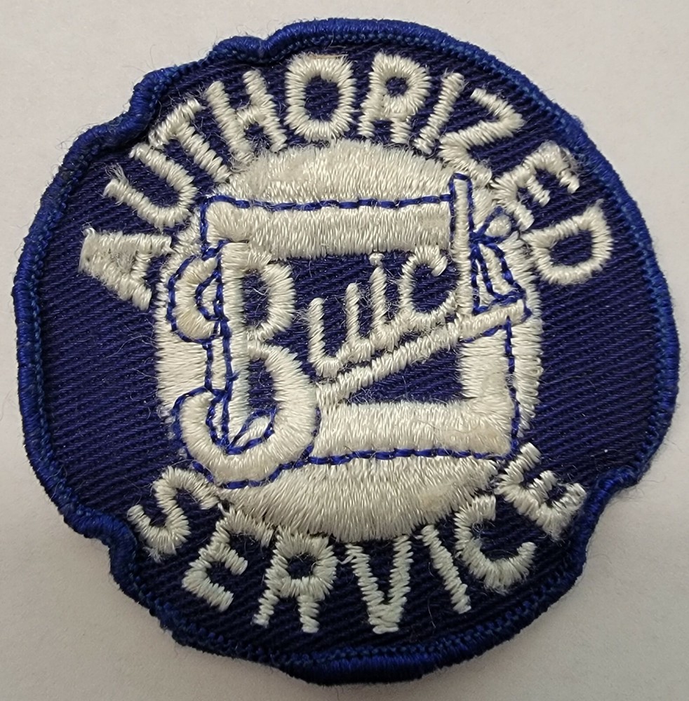 Authorized Buick Service Patch - Vintage - Original - Auto - (USED)